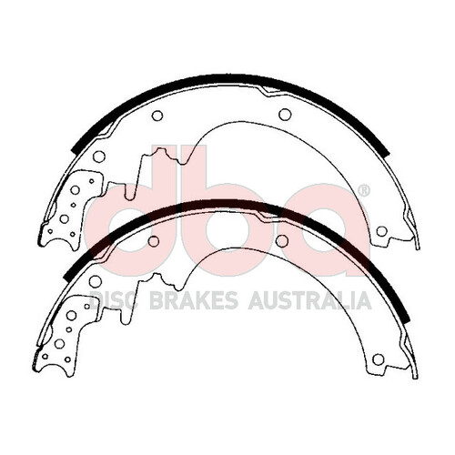 DBA Street Series Brake Shoes DBAS1404