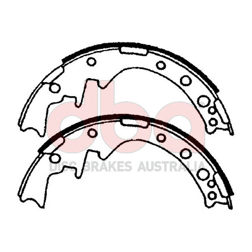DBA Street Series Brake Shoes DBAS1405