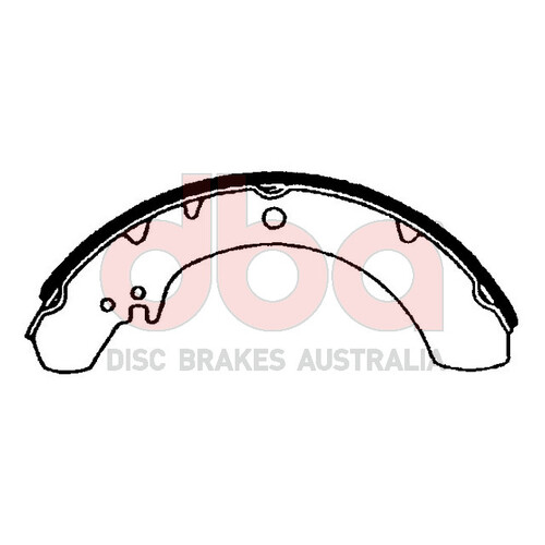 DBA Street Series Brake Shoes DBAS1407 