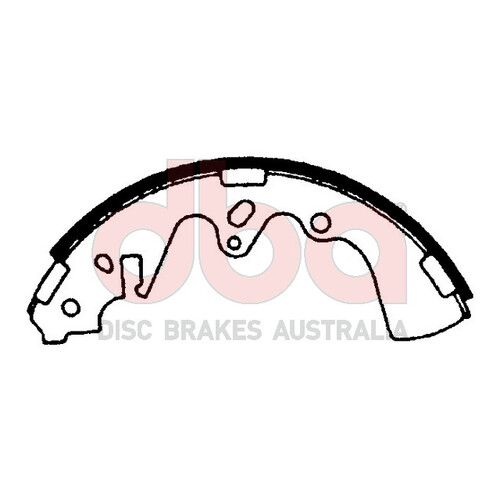 DBA Street Series Brake Shoes DBAS1408