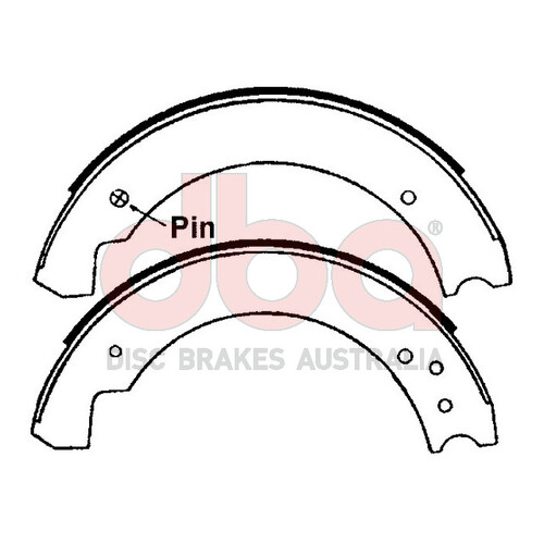 DBA Street Series Brake Shoes DBAS1417