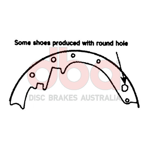 DBA Street Series Brake Shoes DBAS1470