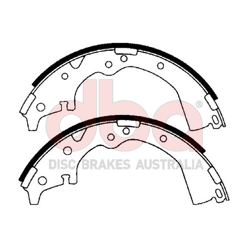 DBA Street Series Brake Shoes DBAS1492