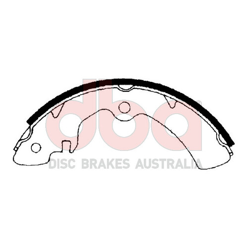 DBA Street Series Brake Shoes DBAS1539