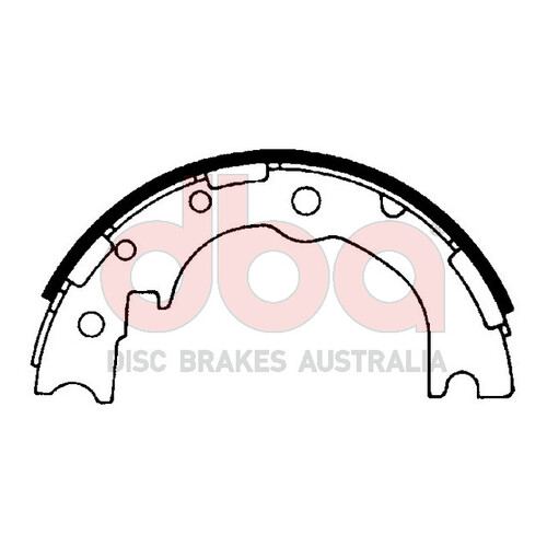 DBA Street Series Brake Shoes DBAS1543