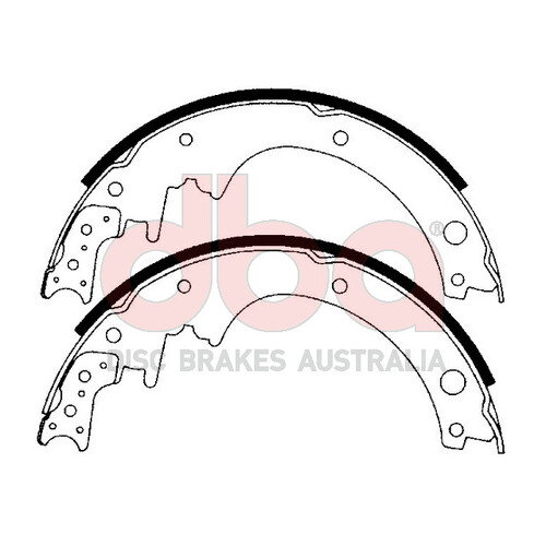 DBA Street Series Brake Shoes DBAS1597 