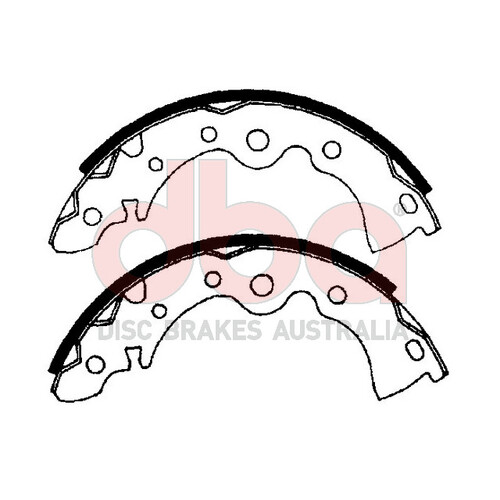 DBA Street Series Brake Shoes DBAS1598