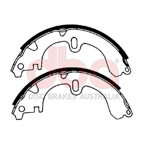 DBA STREET SERIES BRAKE SHOEST OYOTA COROLLA 1983-94 92276753