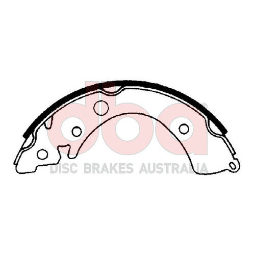 DBA STREET SERIES BRAKE SHOESH ONDA CIVIC/INTEGRA 200 92276761