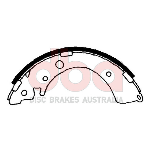 DBA Street Series Brake Shoes DBAS1614