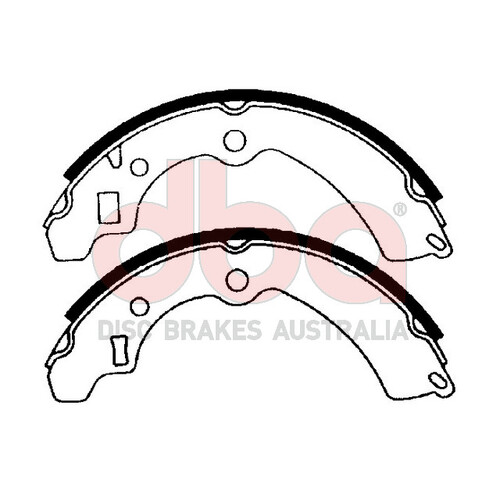 DBA STREET SERIES BRAKE SHOESS UZUKI SIERRA 1983-99 2 92276767