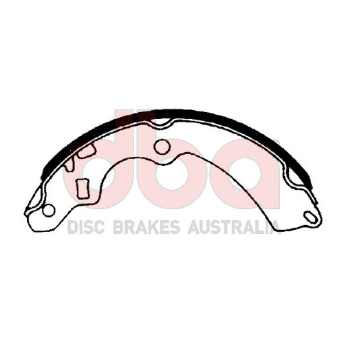 DBA Street Series Brake Shoes DBAS1624