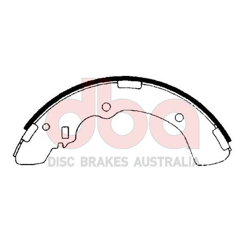 DBA Street Series Brake Shoes DBAS1653