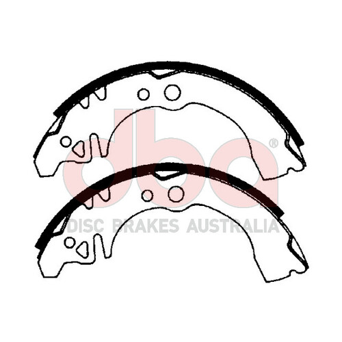 DBA Street Series Brake Shoes DBAS1658