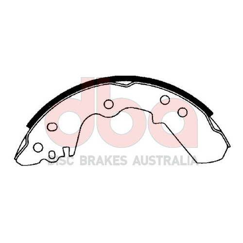 DBA Street Series Brake Shoes DBAS1662