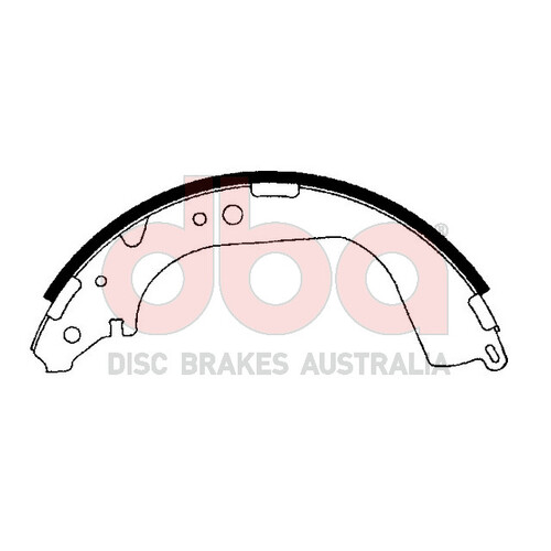 DBA Street Series Brake Shoes DBAS1668