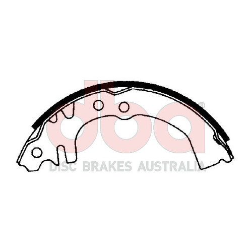 DBA Street Series Brake Shoes DBAS1670