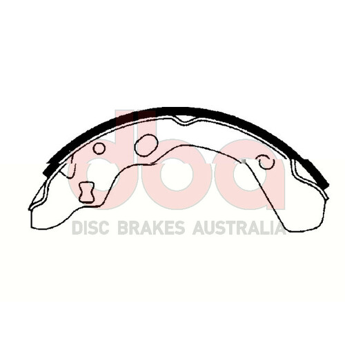 DBA Street Series Brake Shoes DBAS1671