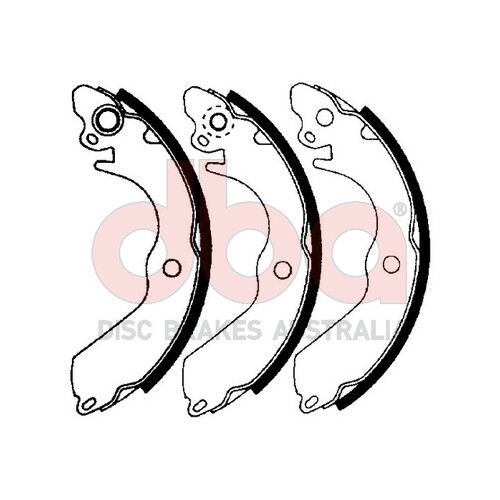 DBA Street Series Brake Shoes DBAS1681