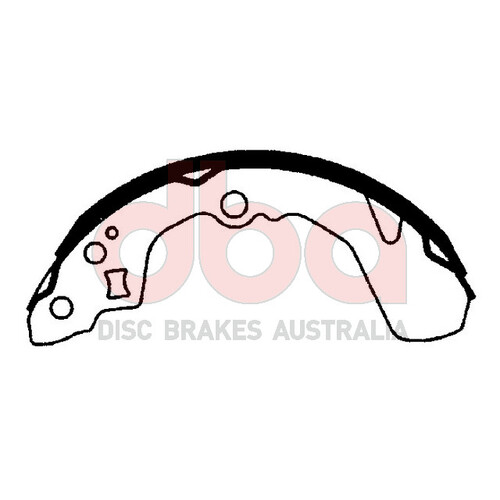 DBA Street Series Brake Shoes DBAS1682