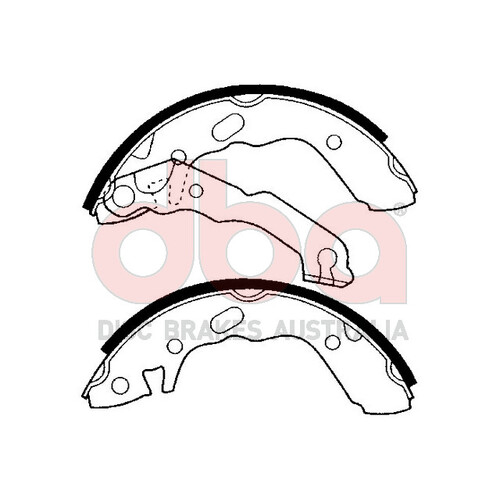 DBA Street Series Brake Shoes DBAS1701