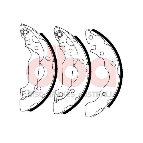 DBA Street Series Brake Shoes DBAS1703