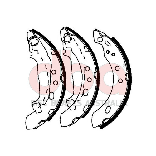 DBA Street Series Brake Shoes DBAS1725