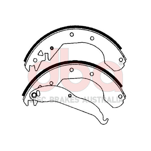 DBA Street Series Brake Shoes DBAS1732