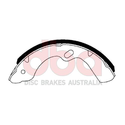 DBA Street Series Brake Shoes DBAS1733