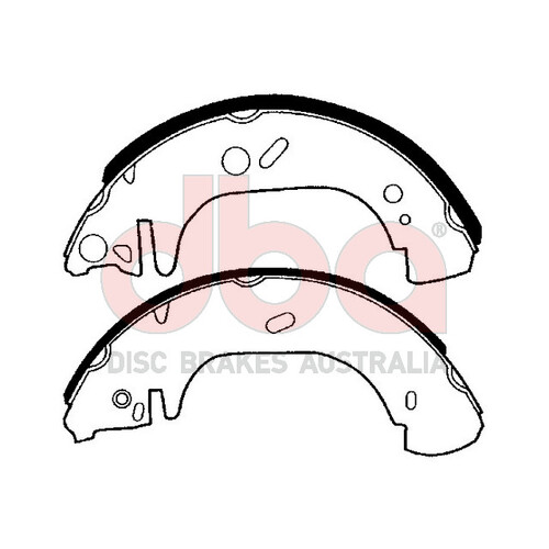 DBA Street Series Brake Shoes DBAS1737