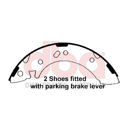 DBA Street Series Brake Shoes DBAS1739