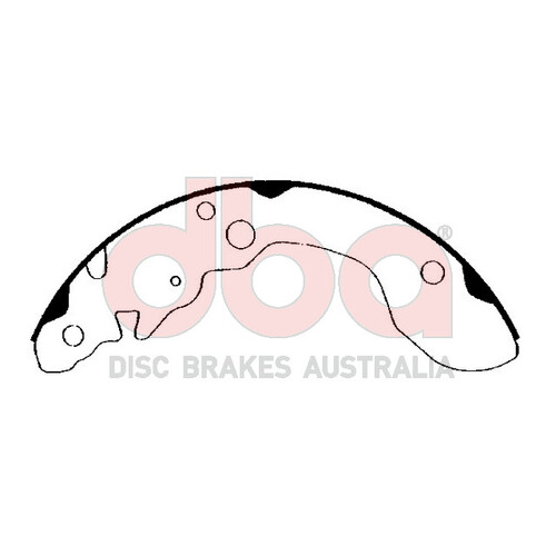 DBA Street Series Brake Shoes DBAS1742