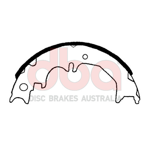DBA Street Series Brake Shoes DBAS1745