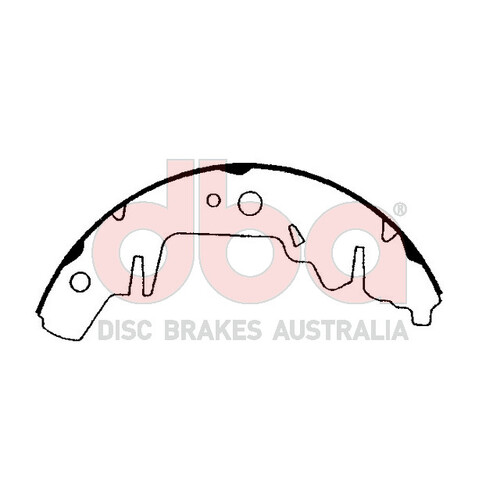 DBA Street Series Brake Shoes DBAS1756