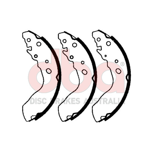 DBA Street Series Brake Shoes DBAS1758