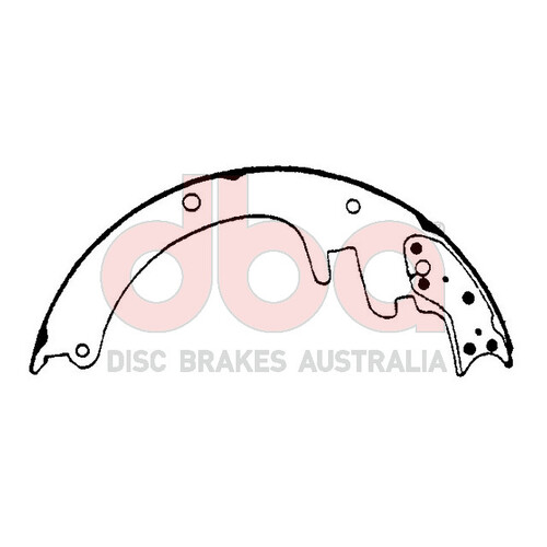 DBA Street Series Brake Shoes DBAS1763