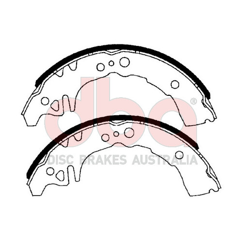 DBA Street Series Brake Shoes DBAS1772