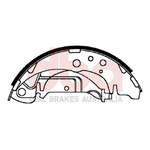 DBA Street Series Brake Shoes DBAS1778