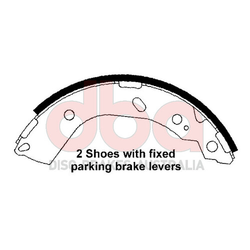 DBA Street Series Brake Shoes DBAS1780