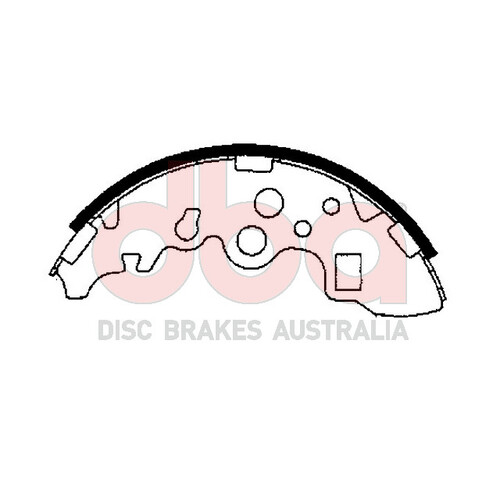 DBA Street Series Brake Shoes DBAS1786