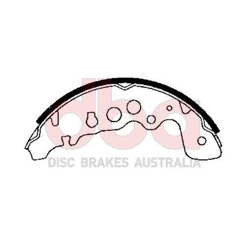 DBA Street Series Brake Shoes DBAS1787