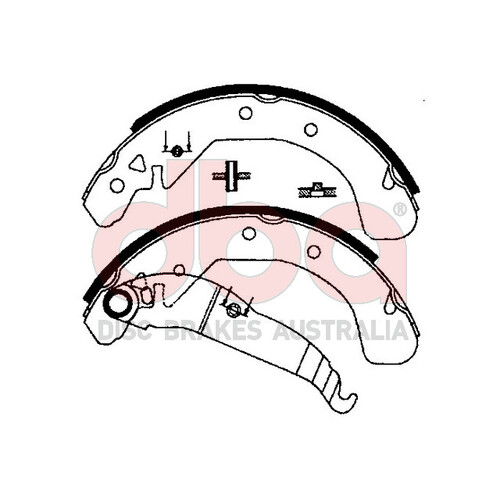 DBA Street Series Brake Shoes DBAS1788