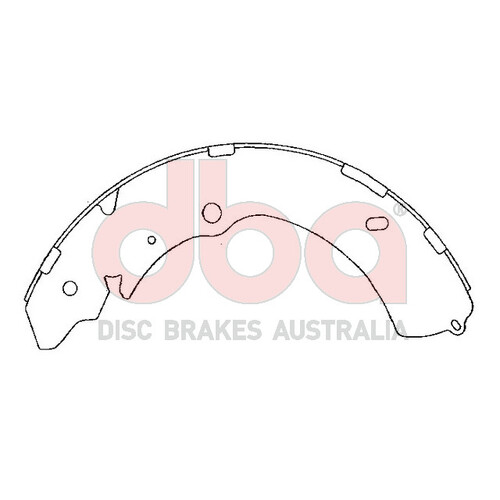 DBA Street Series Brake Shoes DBAS1793