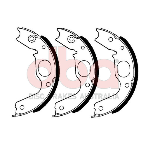 DBA Street Series Brake Shoes DBAS1797