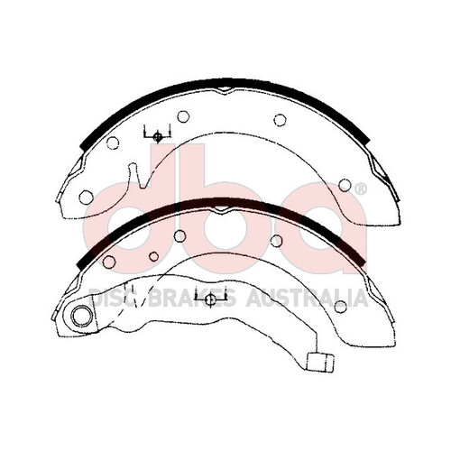 DBA Street Series Brake Shoes DBAS1809