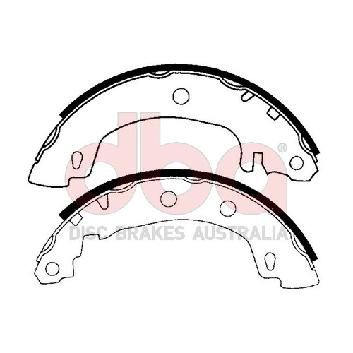 DBA Street Series Brake Shoes DBAS1814