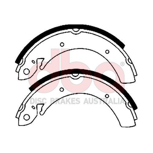 DBA Street Series Brake Shoes DBAS1816