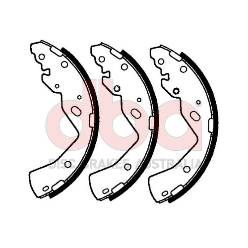 DBA Street Series Brake Shoes DBAS1822