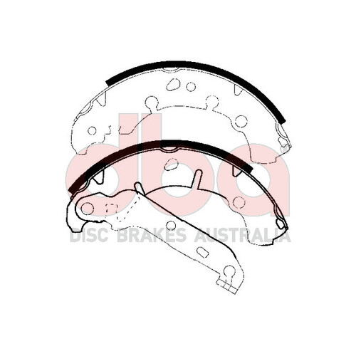 DBA Street Series Brake Shoes DBAS1830
