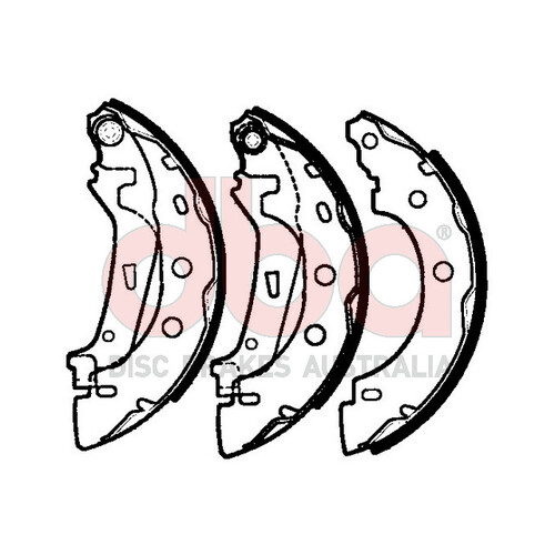 DBA Street Series Brake Shoes DBAS1840